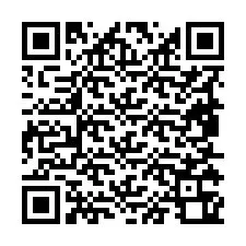 QR-kood telefoninumbri jaoks +19855360192