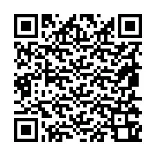 QR Code pour le numéro de téléphone +19855360251