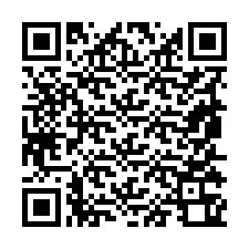 QR Code pour le numéro de téléphone +19855360375