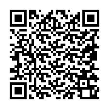 QR Code pour le numéro de téléphone +19855360538