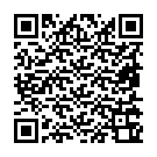 Codice QR per il numero di telefono +19855360817