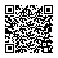 Codice QR per il numero di telefono +19855360855