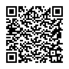 QR-koodi puhelinnumerolle +19855361111