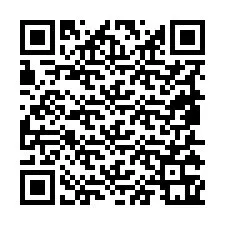 QR kód a telefonszámhoz +19855361158