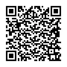 Código QR para número de teléfono +19855361262