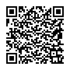 QR-koodi puhelinnumerolle +19855361421