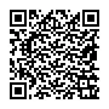 Código QR para número de telefone +19855361435