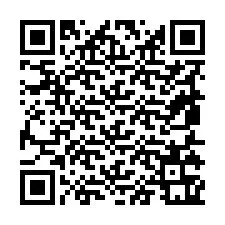 Codice QR per il numero di telefono +19855361501