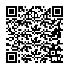 Código QR para número de teléfono +19855361507