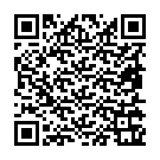 Código QR para número de teléfono +19855361813