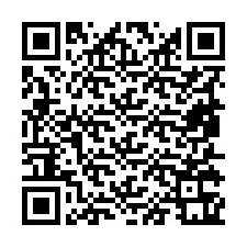 Codice QR per il numero di telefono +19855361957