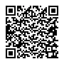 QR kód a telefonszámhoz +19855362123