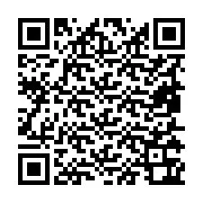 QR-koodi puhelinnumerolle +19855362147