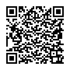 QR-koodi puhelinnumerolle +19855362284