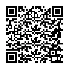 QR-koodi puhelinnumerolle +19855362365