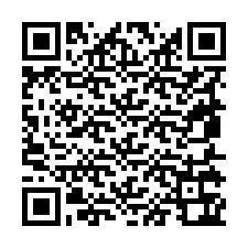 Kod QR dla numeru telefonu +19855362800