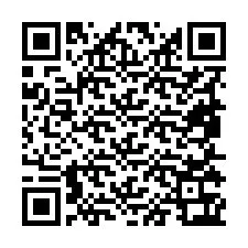 QR-code voor telefoonnummer +19855363323