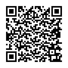 Código QR para número de teléfono +19855363516