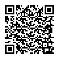 Kode QR untuk nomor Telepon +19855363626