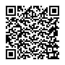 QR-koodi puhelinnumerolle +19855363651