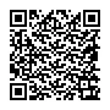 Código QR para número de teléfono +19855363668