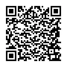 Código QR para número de teléfono +19855363774