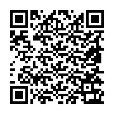 Código QR para número de teléfono +19855363789