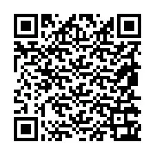 Kod QR dla numeru telefonu +19855363871