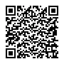 QR-koodi puhelinnumerolle +19855365884