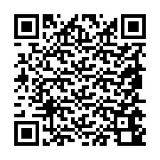 QR-kood telefoninumbri jaoks +19855640178