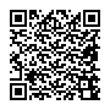 QR-koodi puhelinnumerolle +19855640437