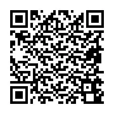 Codice QR per il numero di telefono +19855640467