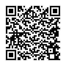 QR-koodi puhelinnumerolle +19855640726