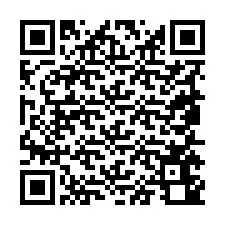 QR kód a telefonszámhoz +19855640738