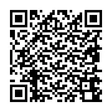 Código QR para número de telefone +19855640842