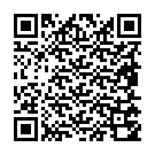 Código QR para número de teléfono +19855750022