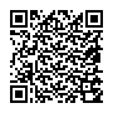 Código QR para número de telefone +19855750049