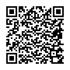 Código QR para número de teléfono +19855750067