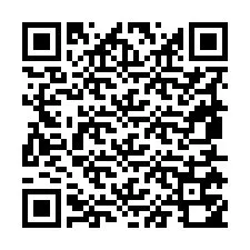 Codice QR per il numero di telefono +19855750080