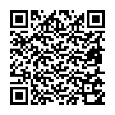 Código QR para número de teléfono +19855750107