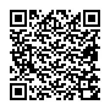 QR-code voor telefoonnummer +19855750127