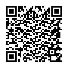 Código QR para número de teléfono +19855750139