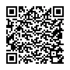 Codice QR per il numero di telefono +19855750199