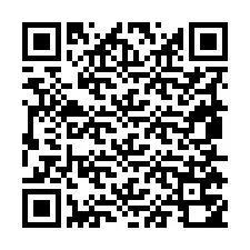 QR-Code für Telefonnummer +19855750290