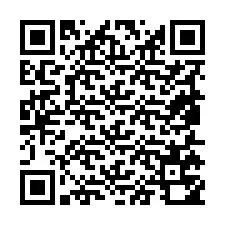 Código QR para número de teléfono +19855750519