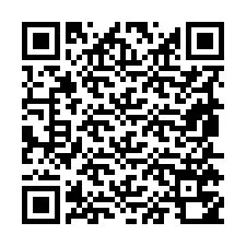 QR-code voor telefoonnummer +19855750665