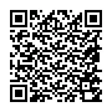 Código QR para número de telefone +19855750759