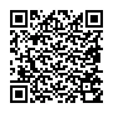 QR-koodi puhelinnumerolle +19855750786