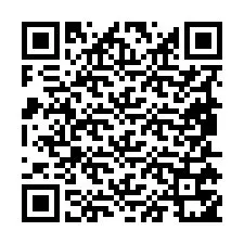 電話番号のQRコード +19855751076