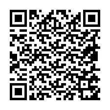 QR Code pour le numéro de téléphone +19855751119